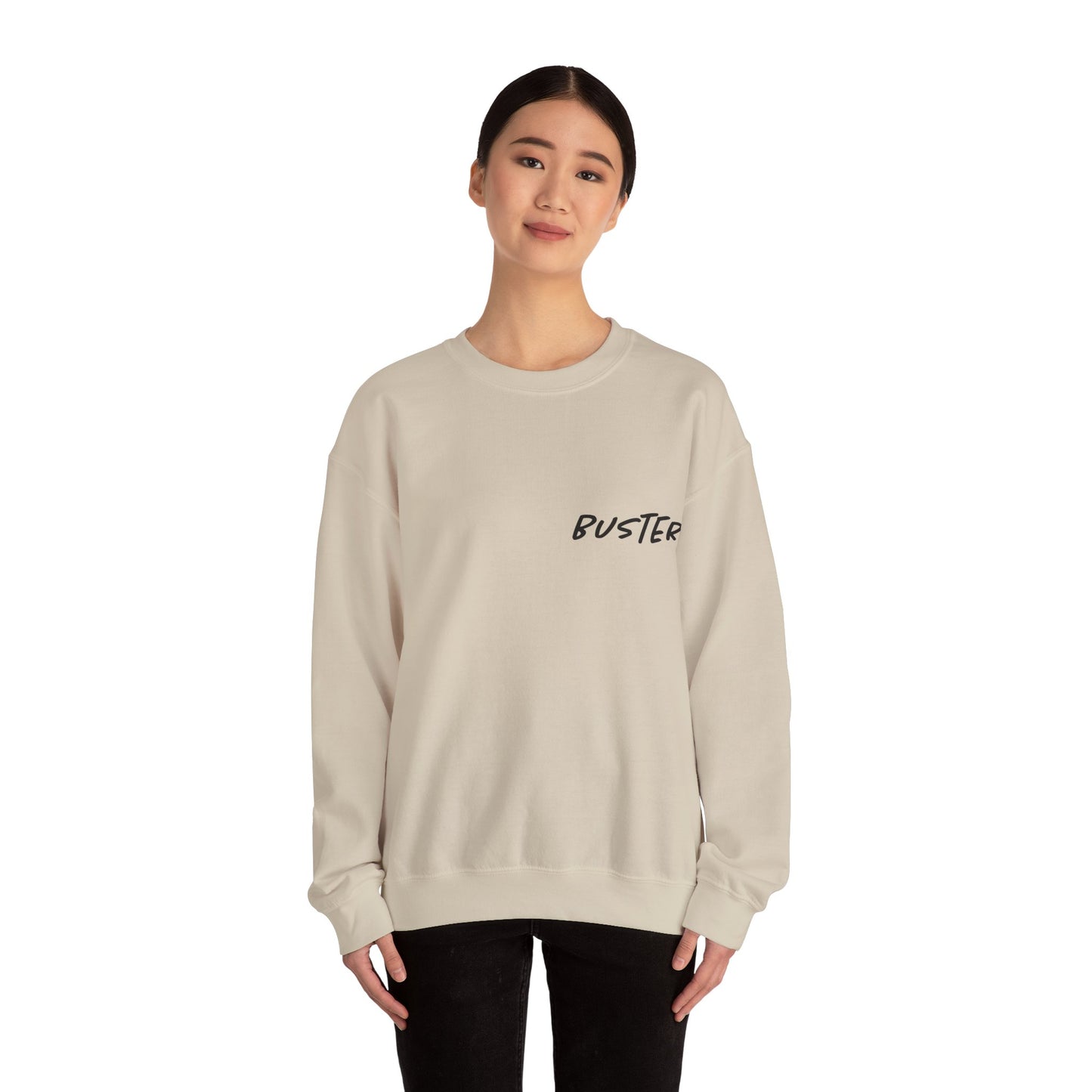 front sided logo sweater