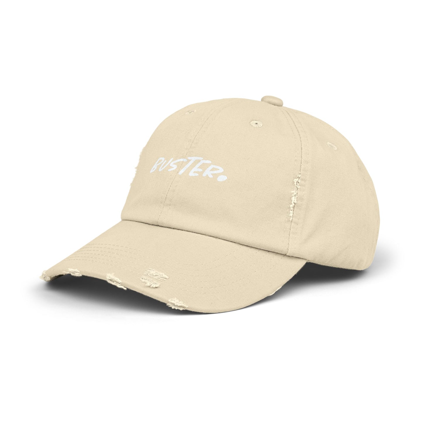 White Buster. Logo Cap