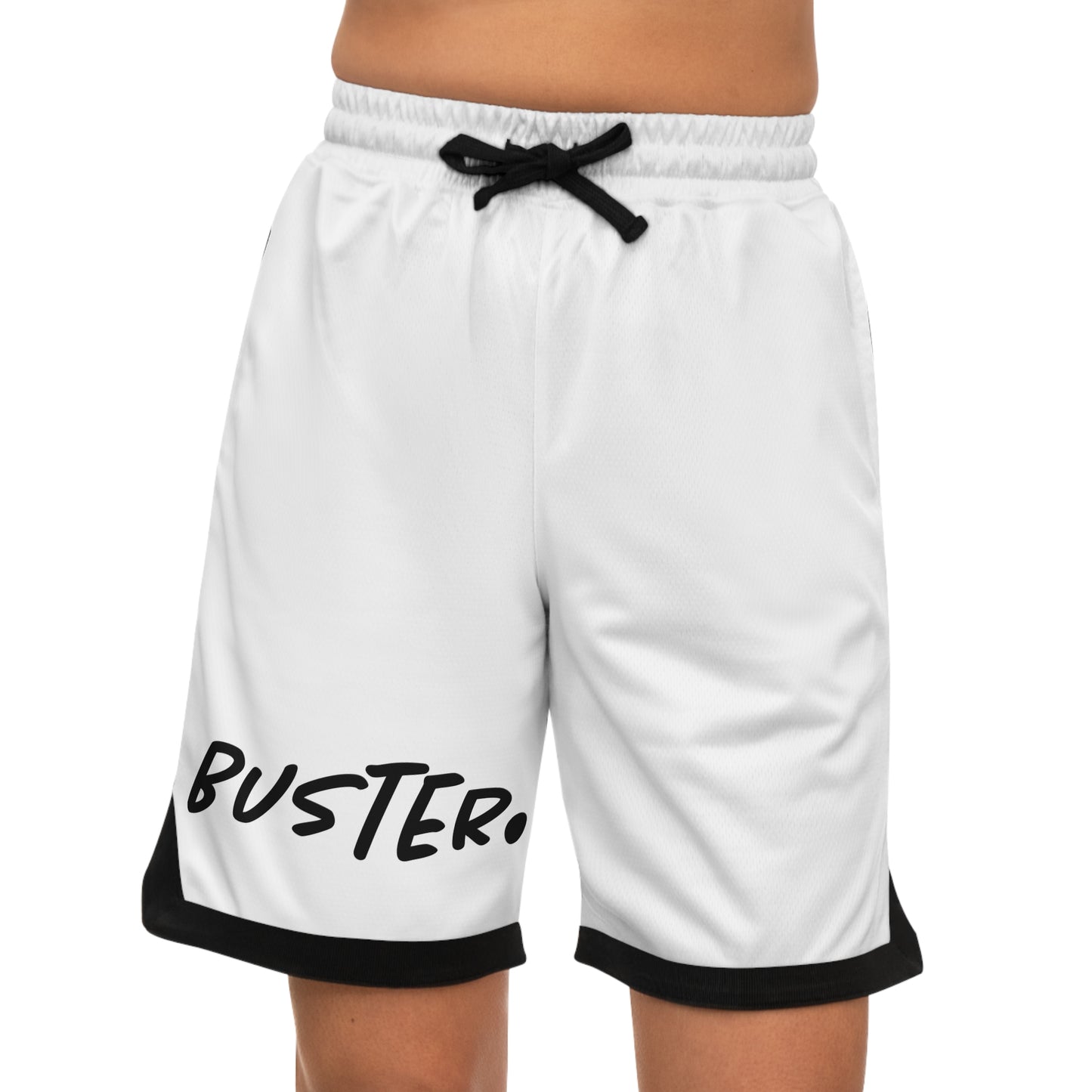 Basketball Rib Shorts black Novawear logo