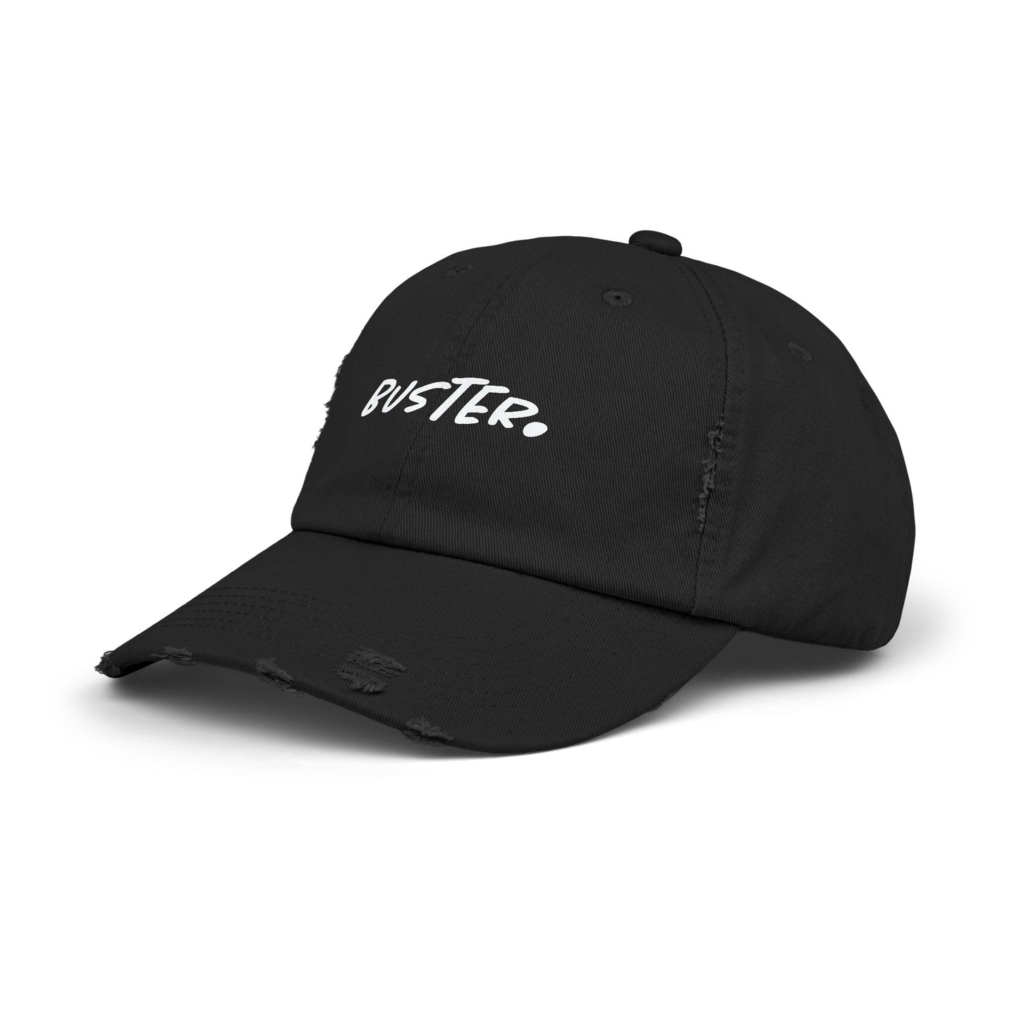 White Buster. Logo Cap