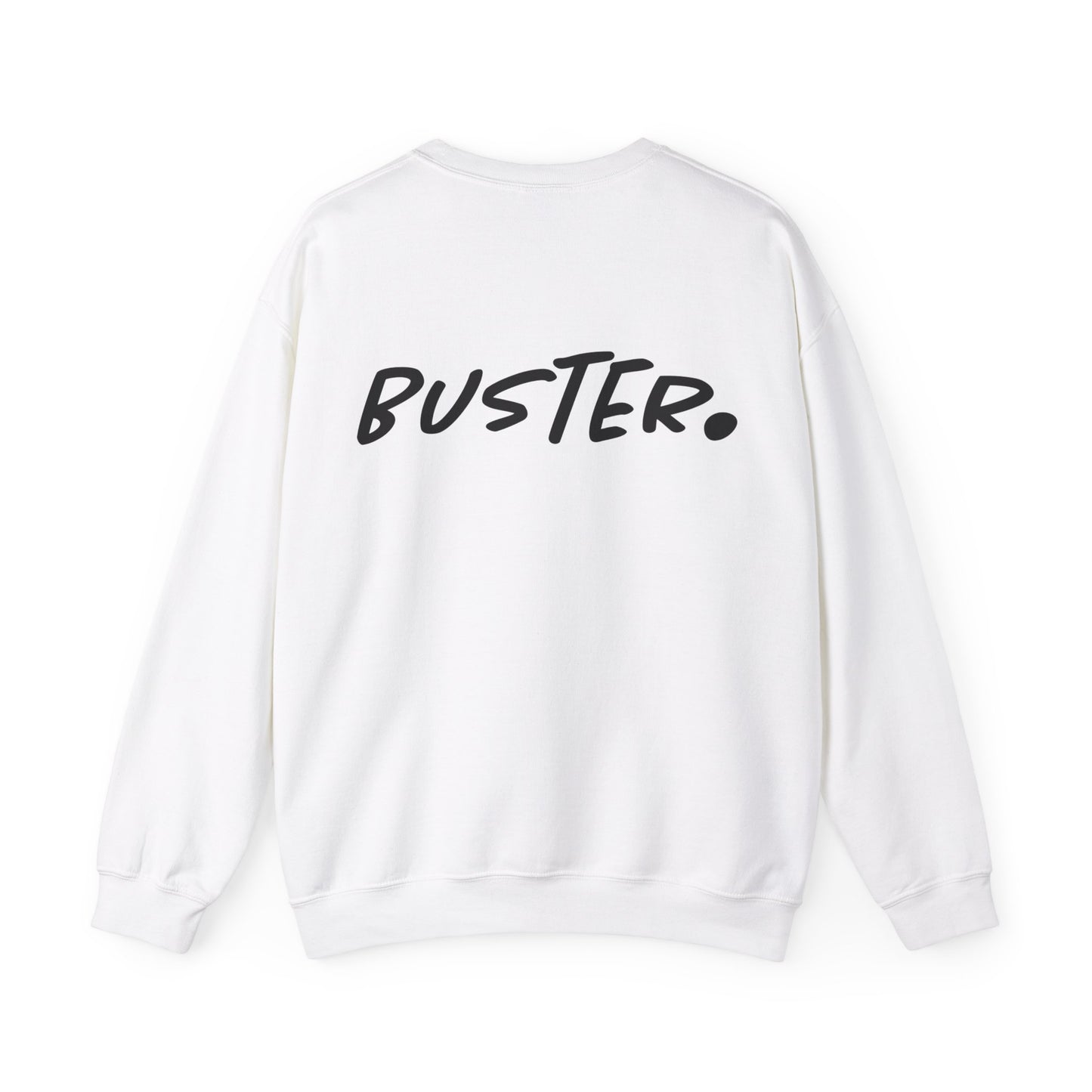 back sided logo sweater