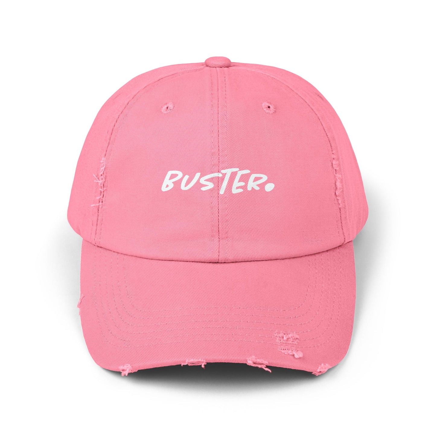 White Buster. Logo Cap