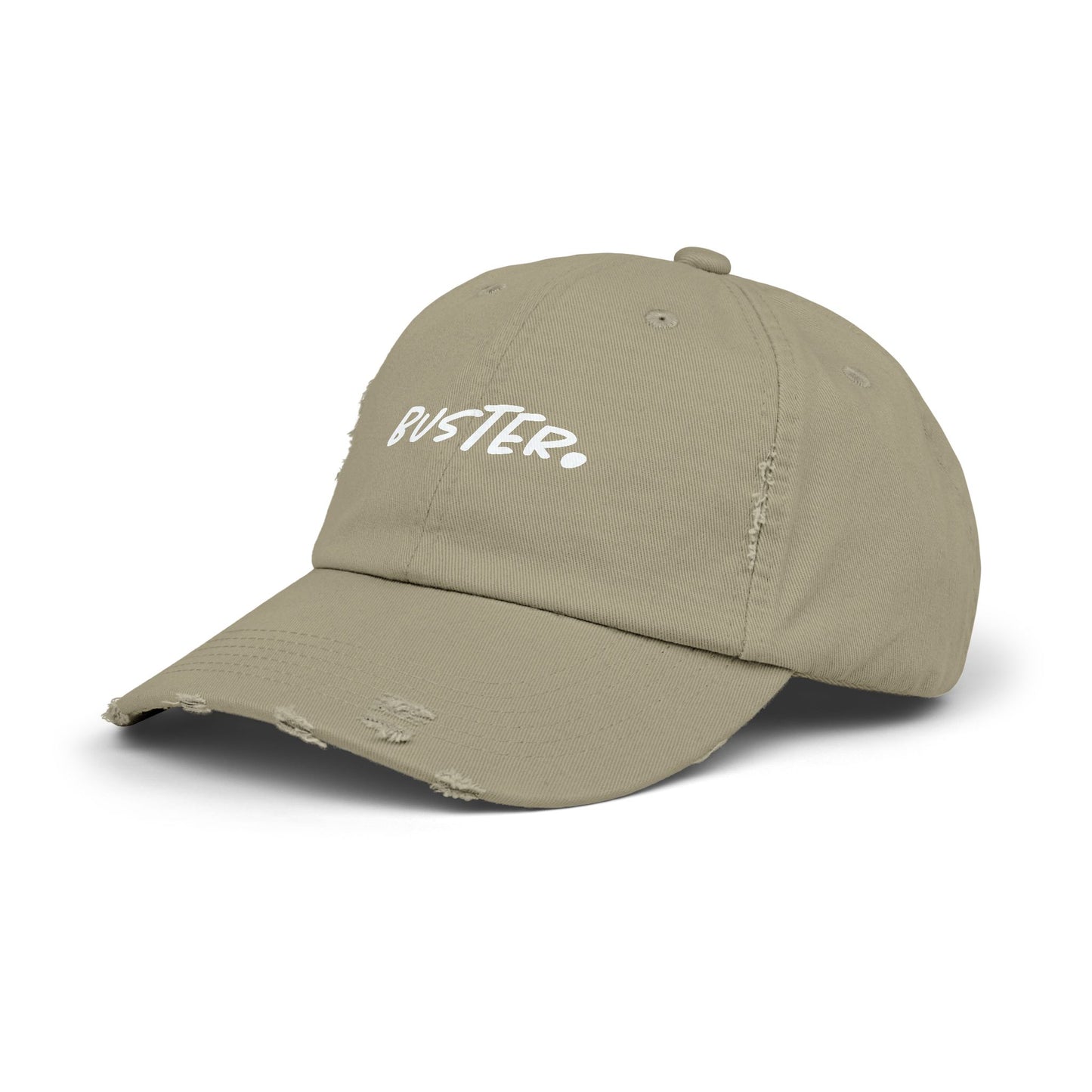 White Buster. Logo Cap