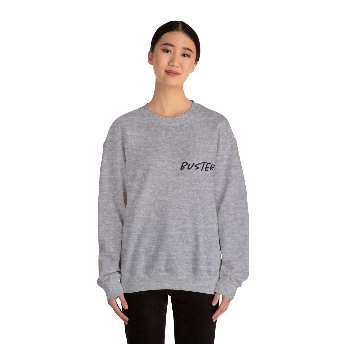 front sided logo sweater